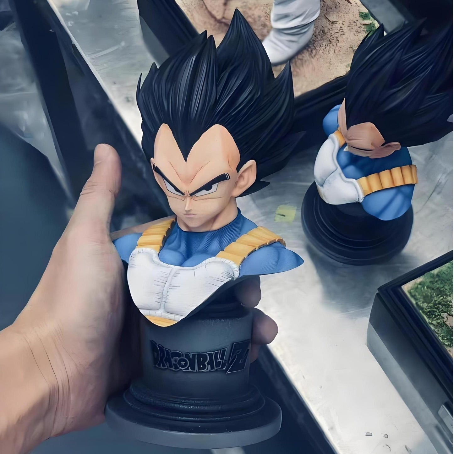 Seven Dragon Ball Unlimited Z Warrior Unlimited Vegeta Double Head Statue Combination Gk Model Handpiece Anime Model Boxed Set Arrangement Peripheral Anime Arrangement - MANGI SHOP